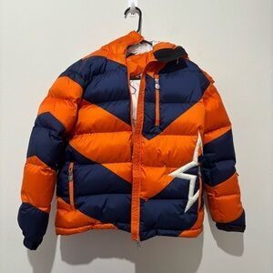 Perfect Moment orange and blue puffer Size Youth 14